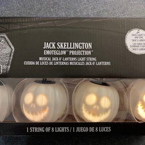 Motion Sensor THE NIGHTMARE BEFORE CHRISTMAS PUMPKIN STRING LIGHTS
